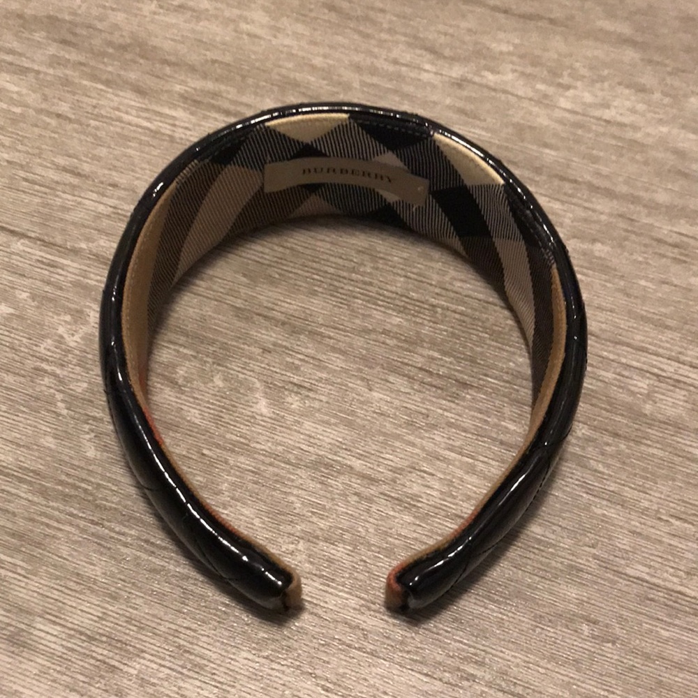 Quilted Burberry headband
